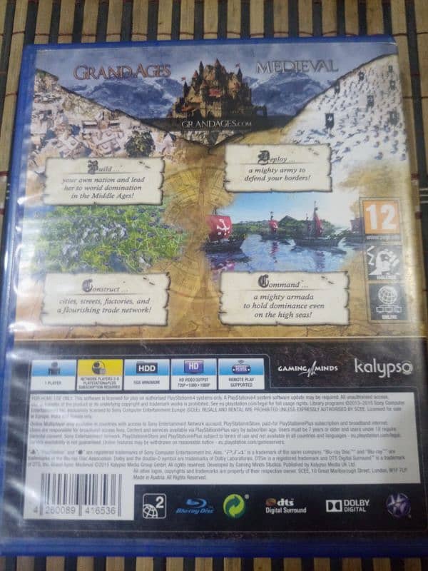 PS4 game grand ages medieval 1