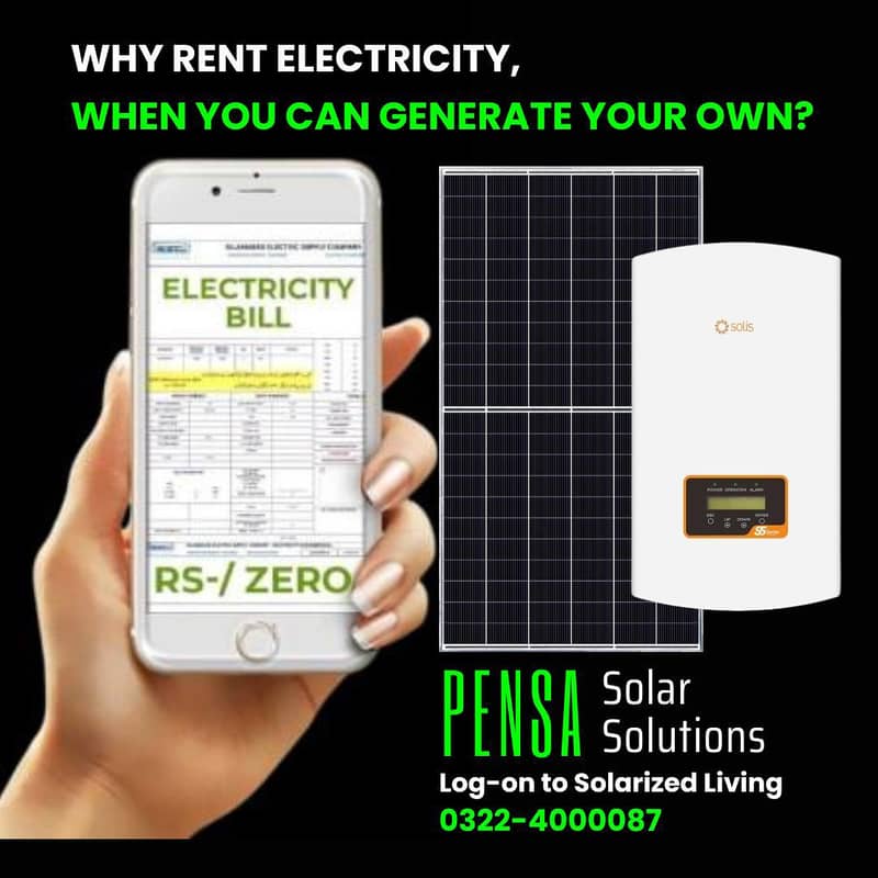 10kw Ongrid Solar green meter (CanadianSolar, Longi, Growatt, Inverex 0