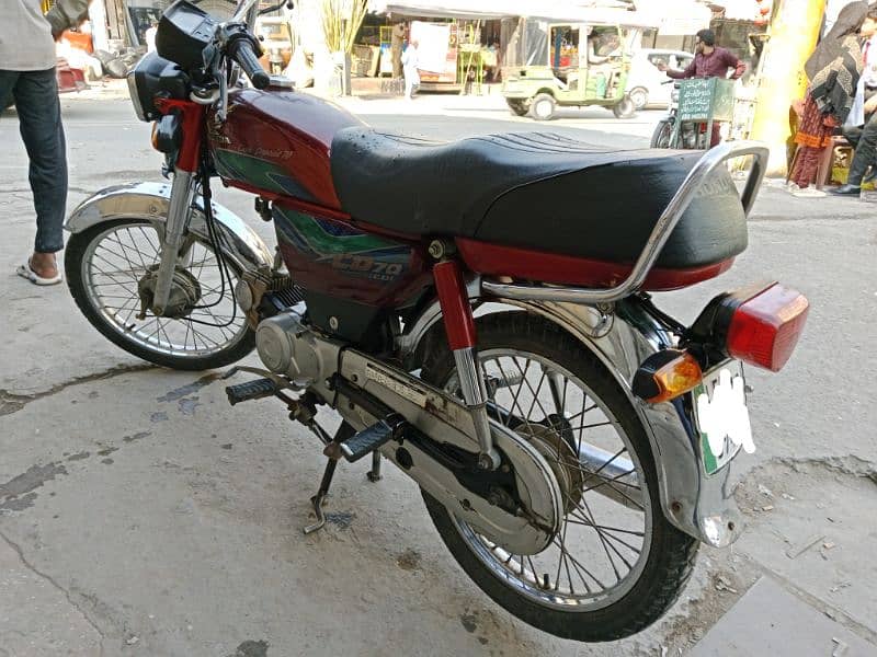 Honda CD 70 Red colour Neat condition 5