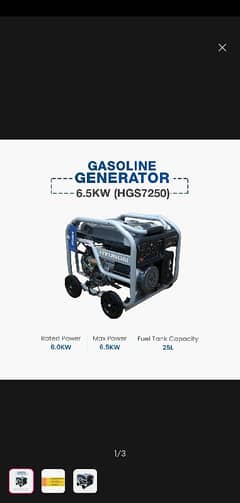 Hyundai 6.5 kv generator