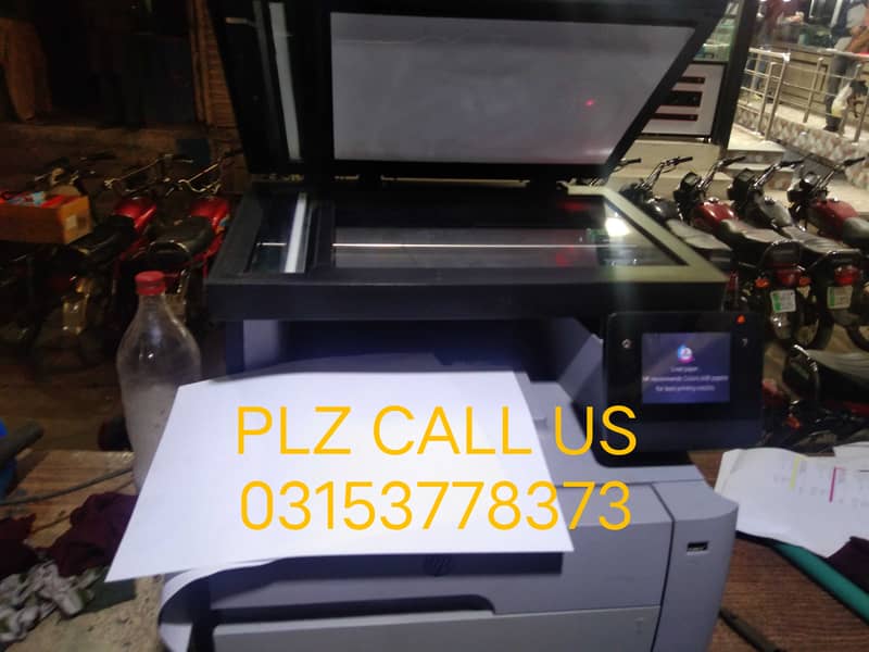 WIFI HP COLOR LASERJET ALL IN ONE M476 PRINTER, LOW PRICE  PHOTOCOPIER 1