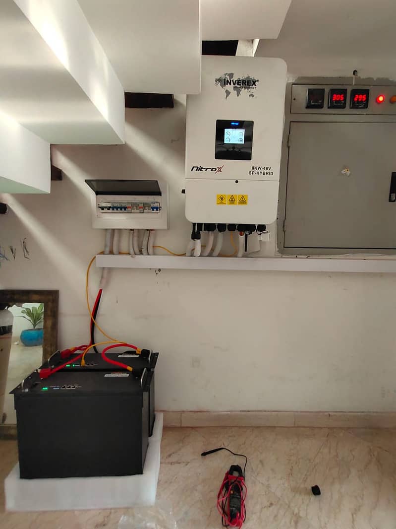 10 kw Solar Sytem with inverter , Ongride solar . panals 0