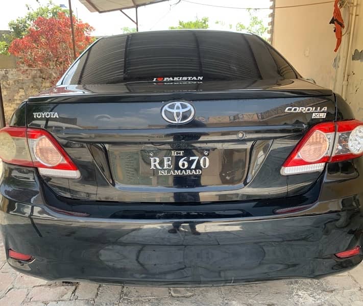 Toyota Corolla XLI 2011 0