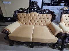 Pure wood made new 7 seater sofa for sale