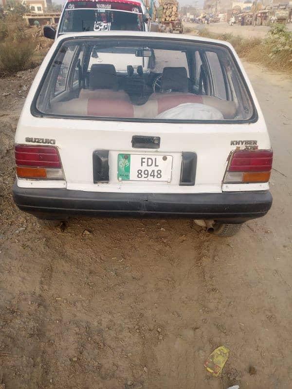 Suzuki Khyber 1989 All condition good urgent care of sale 1