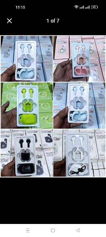 Air31 With Silicone Pouch Blotooth Earbuds 6