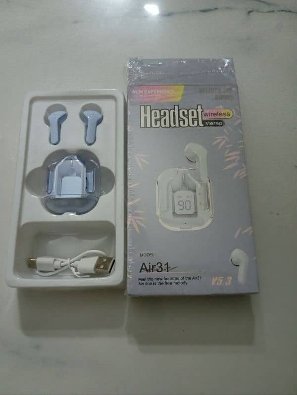 P47 Headphones,Air 31 Earbuds 3