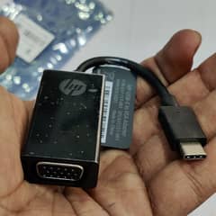 HP USB-C To VGA Adapter Type-C To VGA Convertor Display MacBook latest