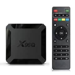 X96Q Smart 4K Android TV Box Device 8GB Ram/128 Rom (Free TV Chennels