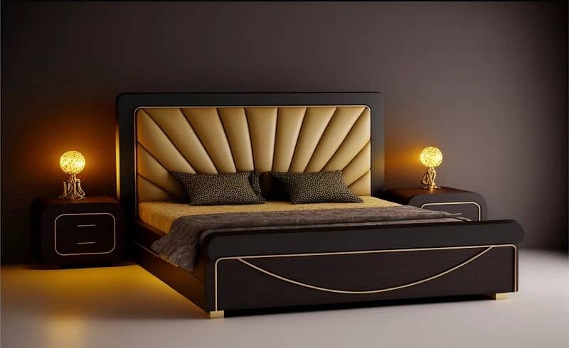 Double Bed | wooden bed | Single Bed | Bed Set 4