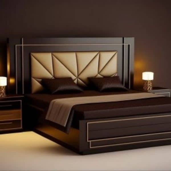 Double Bed | wooden bed | Single Bed | Bed Set 5