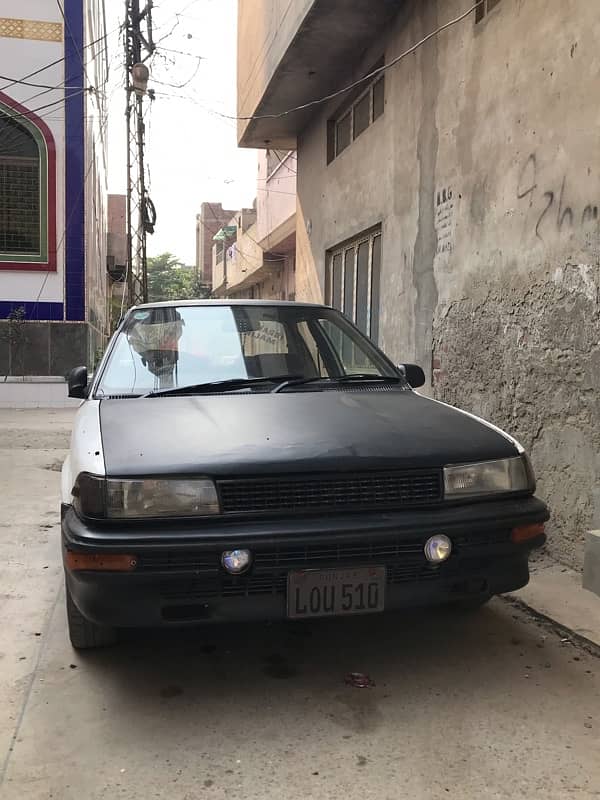 88 Corolla Petrol 12 valve ,03006911157 Only WhatsApp 0