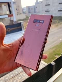 SAMSUNG GALAXY NOTE 9 Offichal pta ( Duel Sim ) Exchange Possible