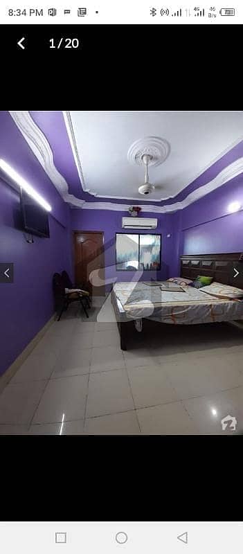 3 Bed D D Proper Flat at Sindhi Muslim Society Block B 2