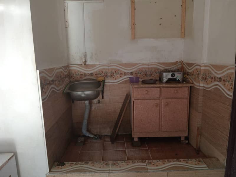 DHA phase 5 1bed small kitchen and bathroom 1