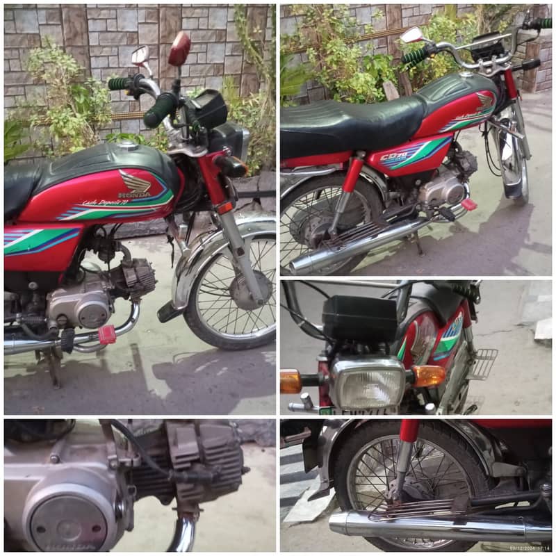 Honda 70cc 2016 Model Sale, Exchange Possible with Honda Pridor, 125 6