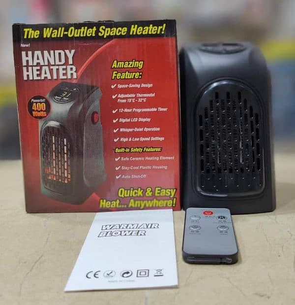 The Wall Outlet Space Heater 400 Watts 1