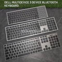 Dell Multidevice Latest Slim Bluetooth Wireless Keyboard KM7321 KB740