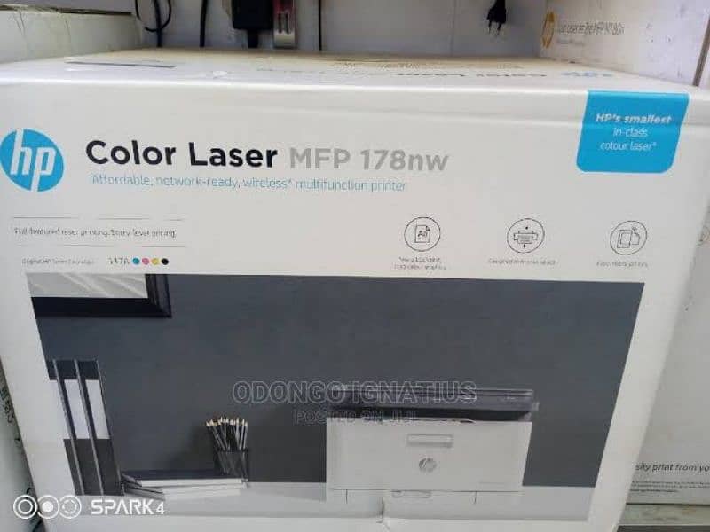 HP laser printer 9