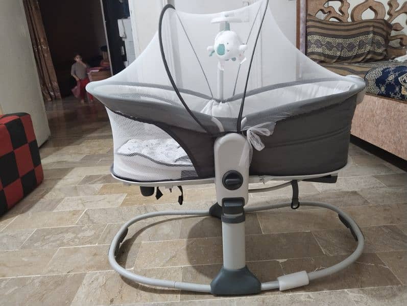 baby bassinet/bouncer 14