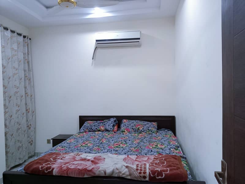 Single bed furnished flat available for rent Citi Housing Gujranwala 0