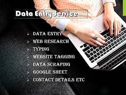 "Data Entry & Form Filling Specialist" 1