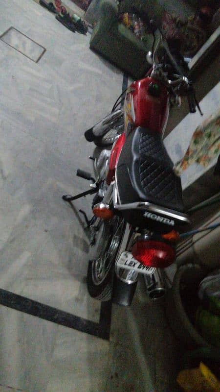 Honda CD 125 red 2025 4