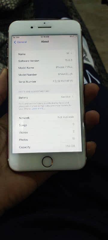 i phone 7 plus 256 gb pta approved 6