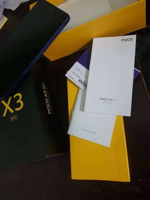 Poco x3 NFC 6gb 128gb with box 2