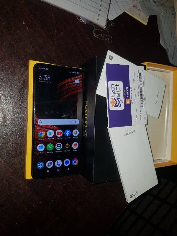 Poco x3 NFC 6gb 128gb with box 3