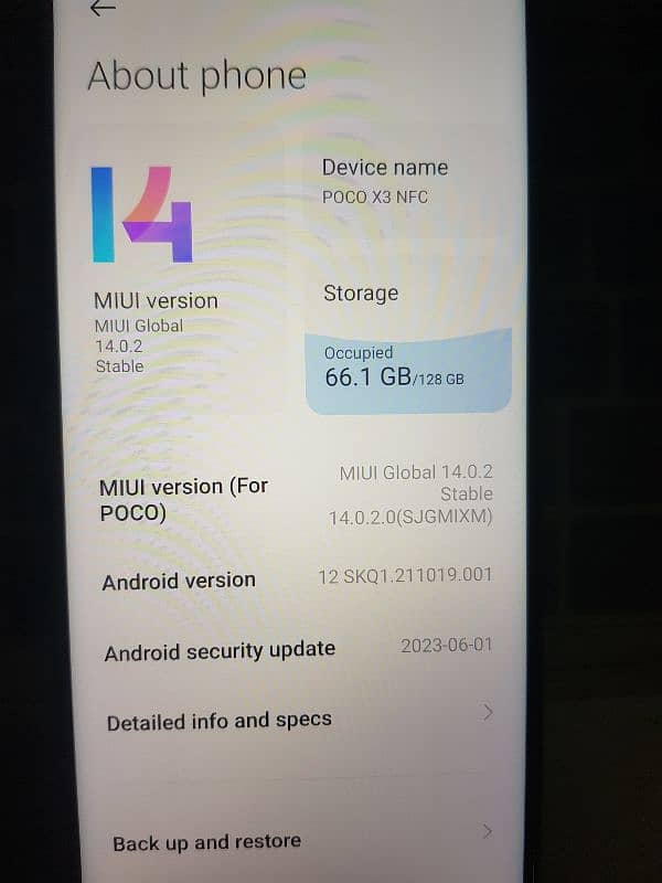 Poco x3 NFC 6gb 128gb with box 9