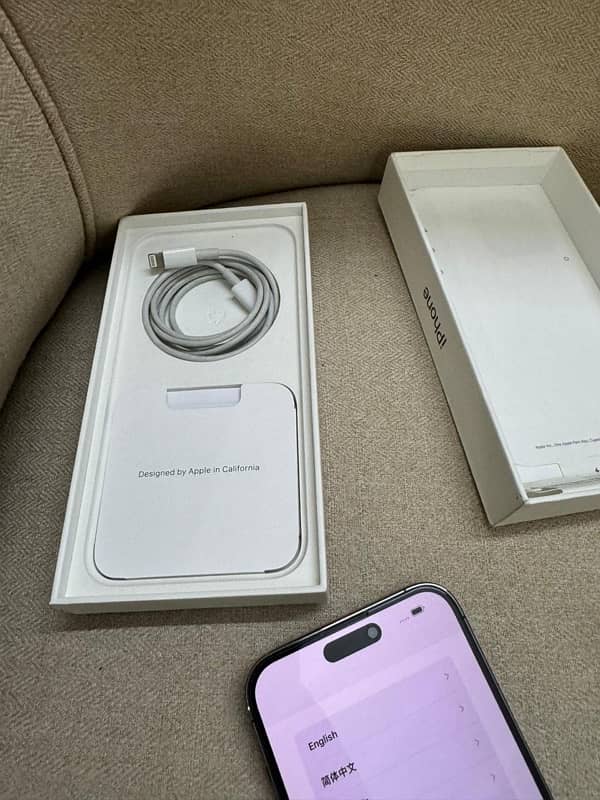 Iphone 14pro Max PTA approved 256GB 1