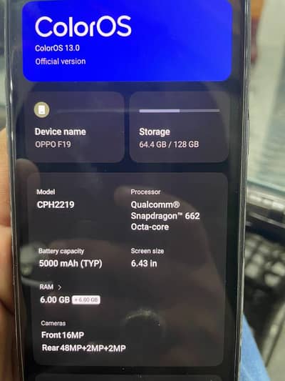 Oppo F19