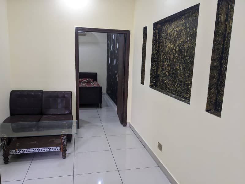 Single bed furnished flat available for rent Citi Housing Gujranwala 8