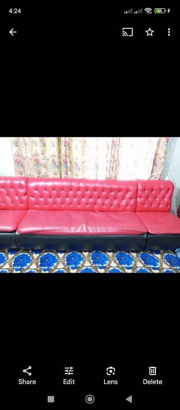 5 seats sofa sett 0