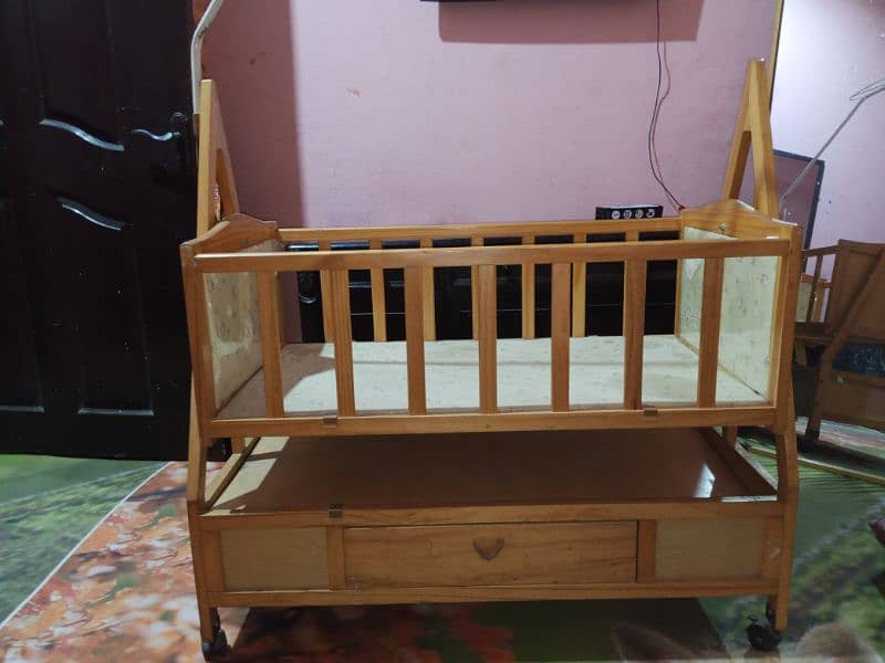 Wooden Cot 3