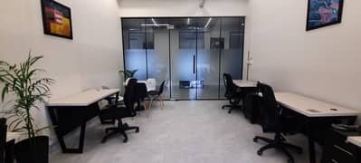 450 sqft fully furnished office for Rent in gulberg, lahore