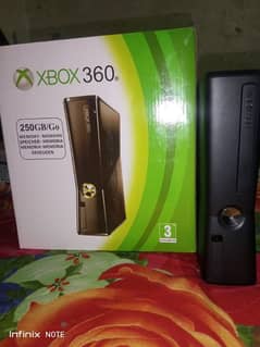 xbo 360 slim   with specificton 320 gb hard