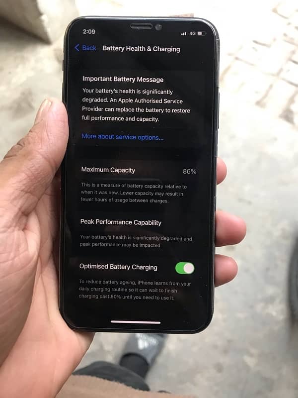 IPHONE X 256gb PTA approved 5