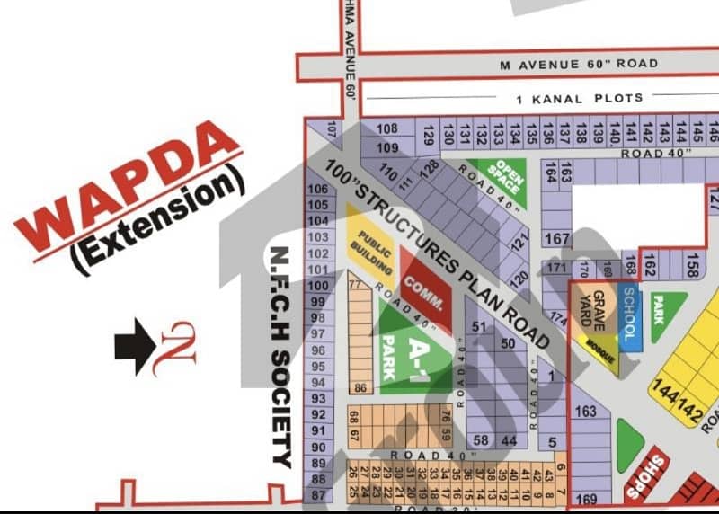 1 Kanal Residential Plot Is Available For Sale In Wapda Town Phase 1 Block A1 Lahore 0