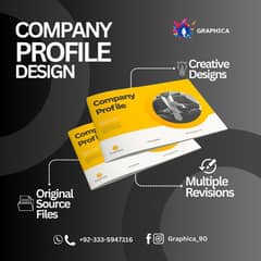 Companay Profile or portfolio design