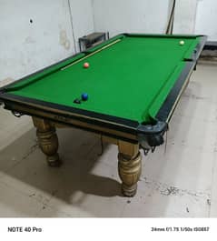 snooker table