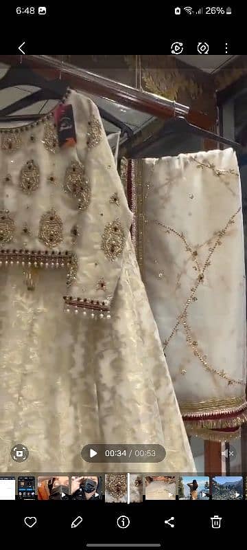 3 piece handmade nikkah dress 1