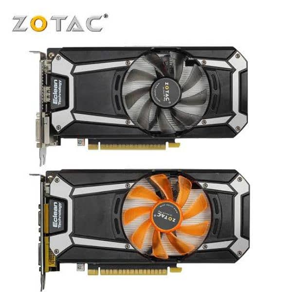 ZOTAC GTX 750 Ti 2gb (Single fan) 0