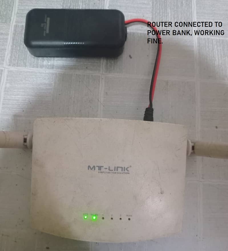 MT-Link Router N300 with power bank (5 hours back up) in low price 6