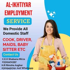 Home Service Nurse Baby Seater Chef Maid