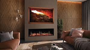 Media Wall/media wall with fire place/PVC Cabinets/home decor 6