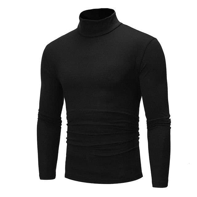 Pack Of TWO  Mens/Womens Winter Warm Long Sleeve High Neck Pullover To 4