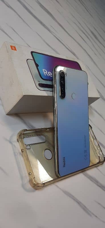 Redmi Note 8 with Box & Cover 2