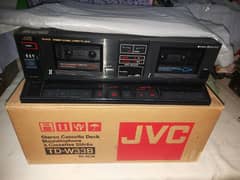 JVC Stereo Dubble Cassette deck 220 V Made in japan